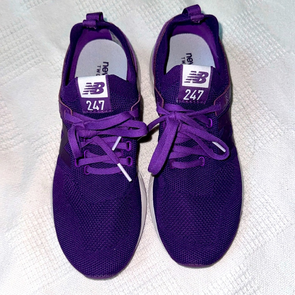 Purple New Balance 247